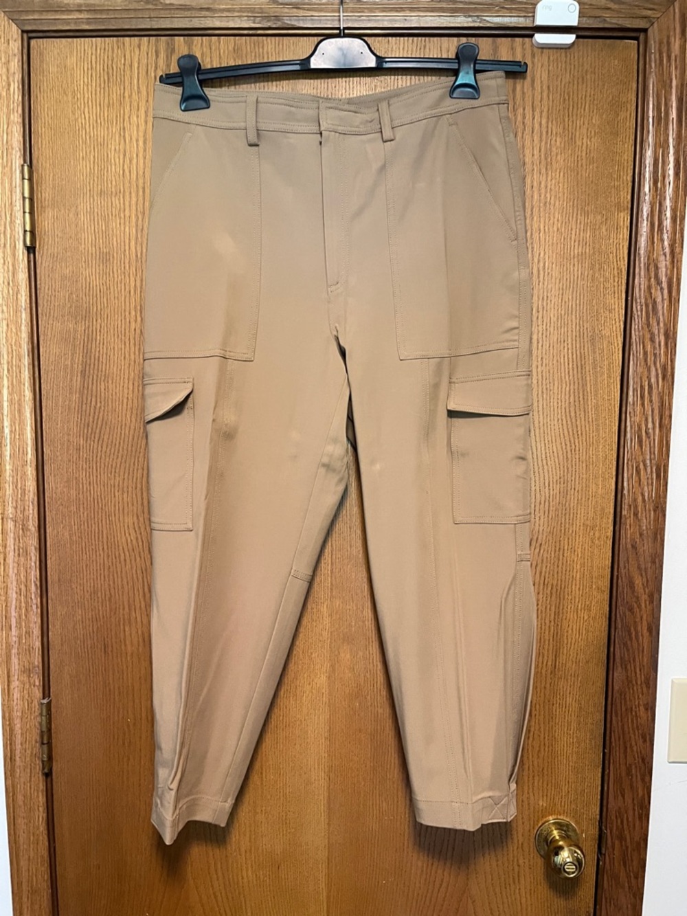 Banana Republic Tan Cropped Cargo Pants